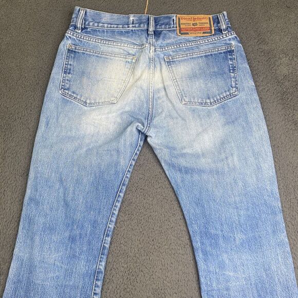 Diesel Fanker Jeans Men’s 33 (30x27) Slim Bootcut Denim Made In Italy Distressed - Picture 15 of 16